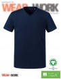 Organic V-Neck T-Shirt Herren