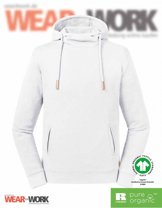 Russell Organic Hooded Sweat