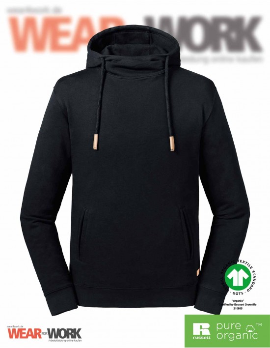 Russell Organic Hooded Sweat