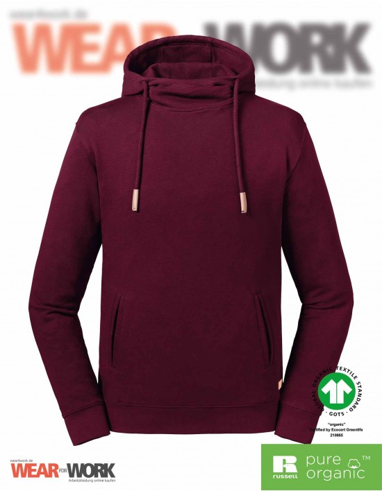Russell Organic Hooded Sweat