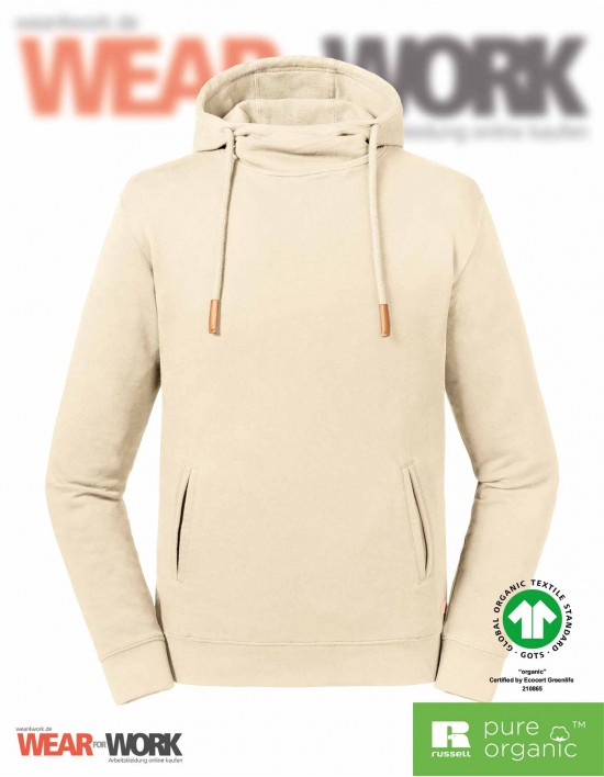 Russell Organic Hooded Sweat