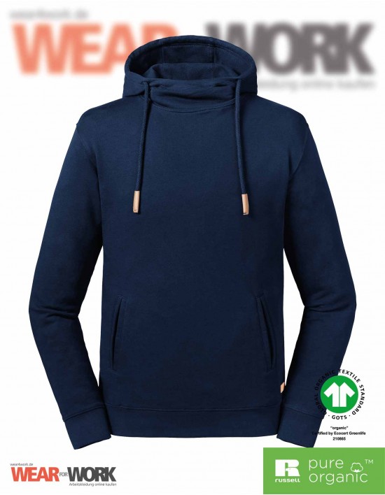 Russell Organic Hooded Sweat