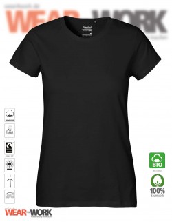 Organic Ladies T-Shirt schwarz Organic Ladies T-Shirt schwarz