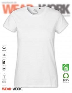 Organic Ladies T-Shirt weiss Organic Ladies T-Shirt weiss