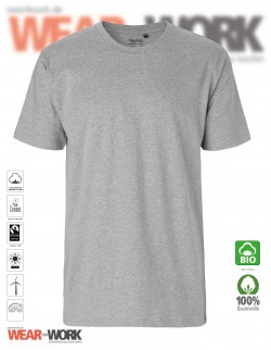 Organic T-Shirt grau Organic T-Shirt grau