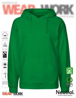 Organic Hooded Sweat grün Organic Hooded Sweat grün