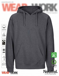 Organic Hooded Sweat dunkelgrau Organic Hooded Sweat dunkelgrau