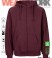Organic Work Hoodie bordeaux