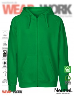Organic Work Hoodie grün Organic Work Hoodie grün