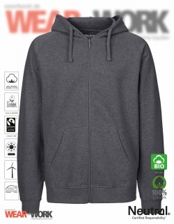 Organic Work Hoodie dunkelgrau Organic Work Hoodie dunkelgrau