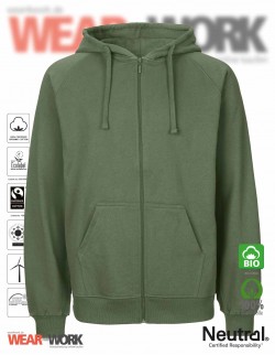 Organic Work Hoodie oliv Organic Work Hoodie oliv