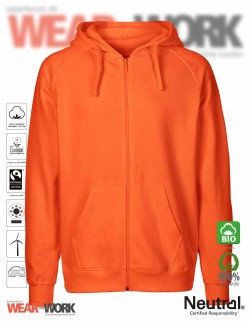 Organic Work Hoodie orange Organic Work Hoodie orange