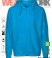 Organic Work Hoodie hellblau