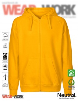 Organic Work Hoodie gelb Organic Work Hoodie gelb