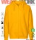 Organic Work Hoodie gelb