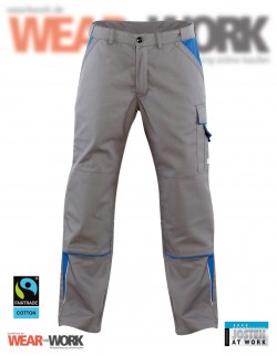 Organic Arbeitshose grau Fairtrade Organic Arbeitshose grau Fairtrade