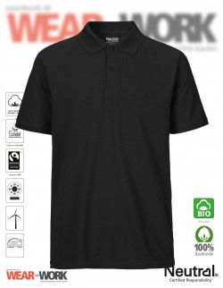 Organic Polo schwarz Organic Polo schwarz