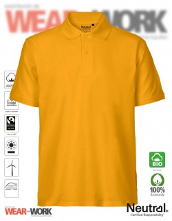 Organic Polo gelb Organic Polo gelb