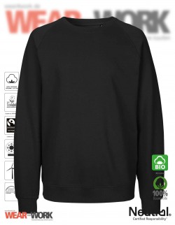 Organic Sweatshirt schwarz Organic Sweatshirt schwarz
