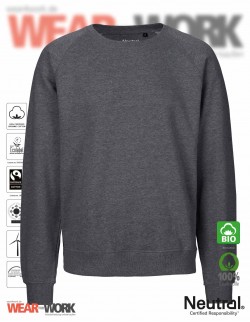 Organic Sweatshirt dunkelgrau Organic Sweatshirt dunkelgrau