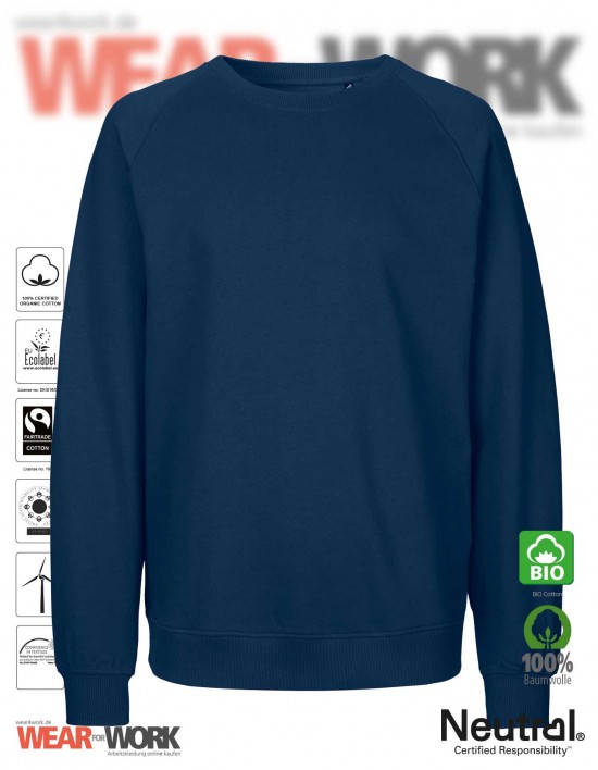Organic Sweatshirt marine