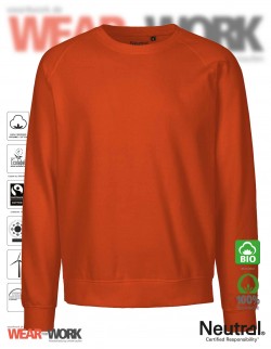 Organic Sweatshirt orange Organic Sweatshirt orange