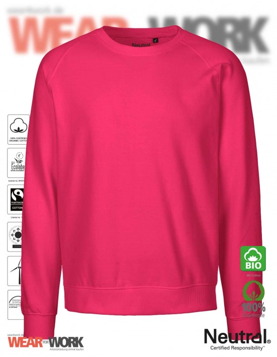 Organic Sweatshirt pink