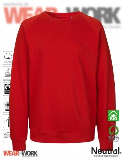 Organic Sweatshirt rot Organic Sweatshirt rot