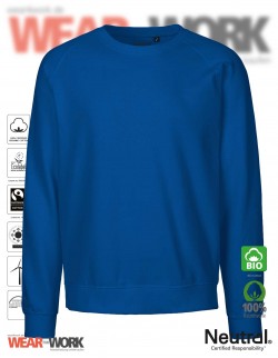 Organic Sweatshirt blau Organic Sweatshirt blau