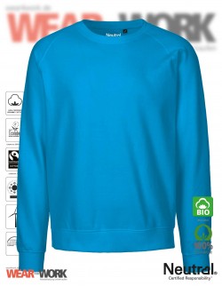 Organic Sweatshirt hellblau Organic Sweatshirt hellblau