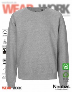 Organic Sweatshirt grau Organic Sweatshirt grau