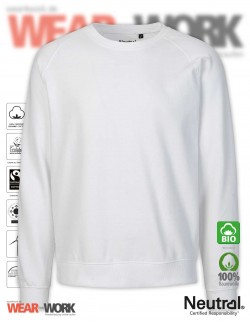 Organic Sweatshirt weiss Organic Sweatshirt weiss