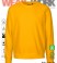 Organic Sweatshirt gelb