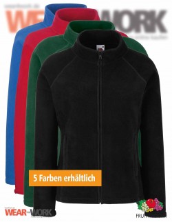 Fleece Jacke Damen Full Zip 62-066-0 Fleece Jacke Damen Full Zip 62-066-0