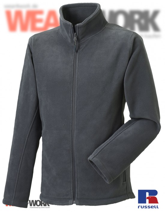 Fleece-Jacke grau R-870M Herren