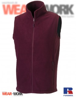 Fleece-Weste burgund R-872M Herren Fleece-Weste burgund R-872M Herren
