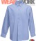 Hemd Oxford blau langarm OX-1