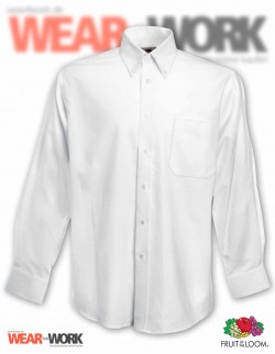 Hemd Oxford weiss langarm OX-1 Hemd Oxford weiss langarm OX-1