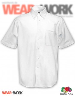 Hemd Oxford weiss kurzarm OX-2 Hemd Oxford weiss kurzarm OX-2