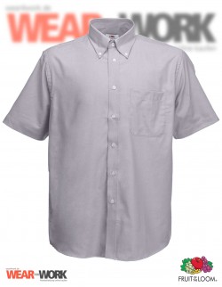 Hemd Oxford grau kurzarm OX-2 Hemd Oxford grau kurzarm OX-2