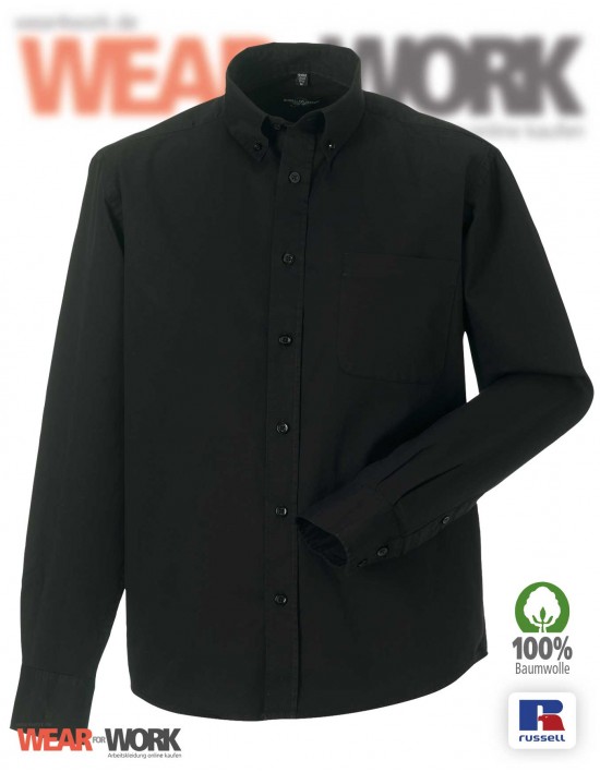 Workwear Hemd R-916M schwarz
