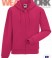Sweatjacke fuchsia mit Kapuze