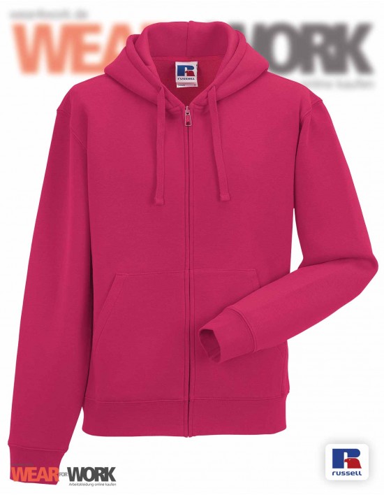 Sweatjacke fuchsia mit Kapuze Sweatjacke fuchsia mit Kapuze