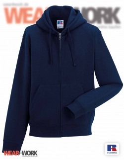Sweat-Jacke marine mit Kapuze Sweat-Jacke marine mit Kapuze