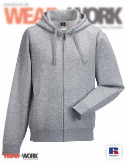 Sweat-Jacke meliert mit Kapuze Sweat-Jacke meliert mit Kapuze