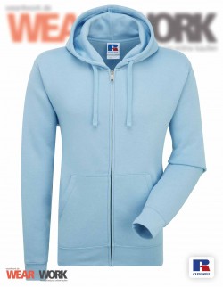 Sweatjacke hellblau mit Kapuze Sweatjacke hellblau mit Kapuze