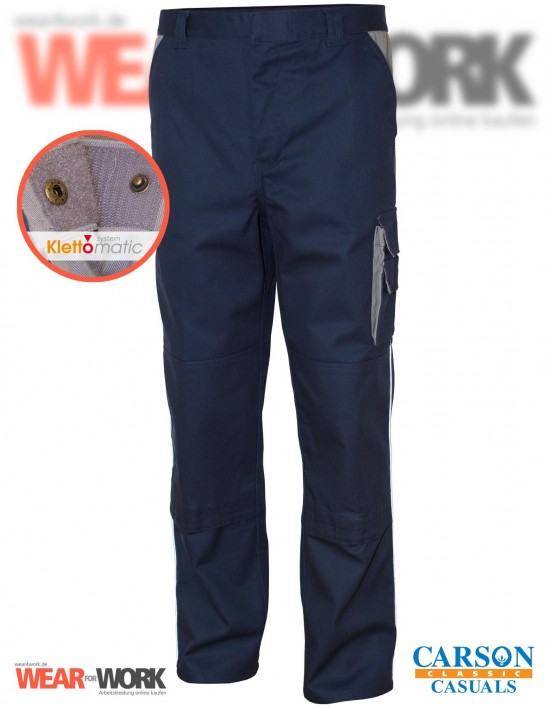 Arbeitshose dunkelmarine/grau CC709H bei wear4work.de
