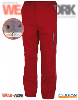 Arbeitshose rot/grau CC709H