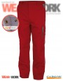 Arbeitshose rot/grau CC709H