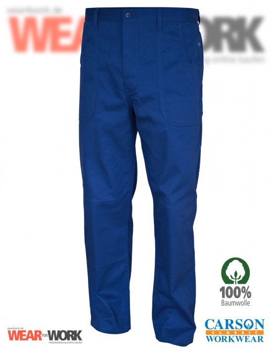 Arbeitshose blau KTH709H royal Arbeitshose blau KTH709H royal bei wear4work.de